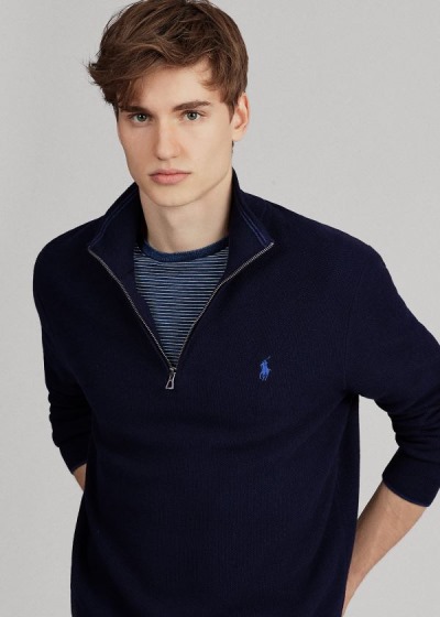 Suéter Polo Ralph Lauren Algodão Quarter-Zip Homem 72168-PJSX